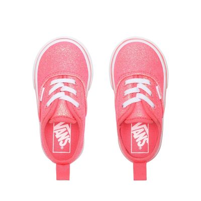 Vans Neon Glitter Elastic Laces Authentic - Çocuk Spor Ayakkabı (Pembe)